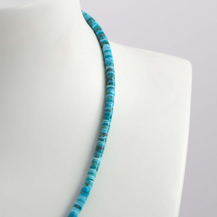 Turquoise and Spiny Oyster Necklace