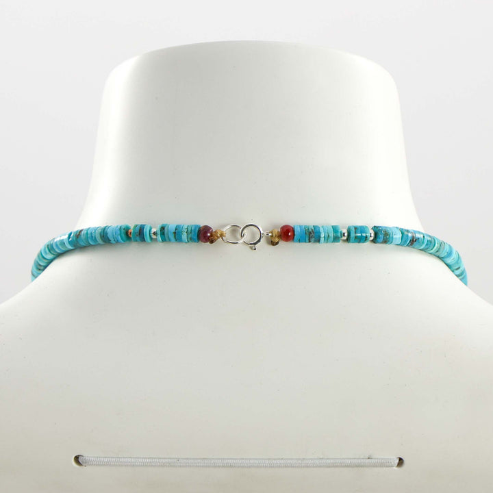 Turquoise and Spiny Oyster Necklace