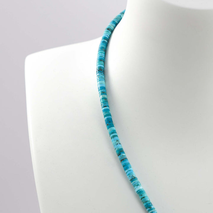 Turquoise and Spiny Oyster Necklace