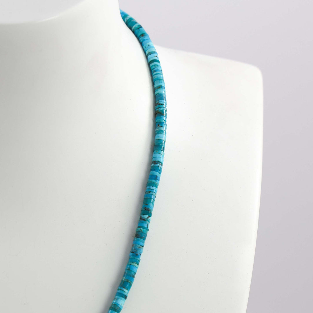 Turquoise and Spiny Oyster Necklace