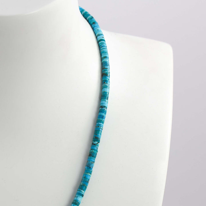 Turquoise and Spiny Oyster Necklace