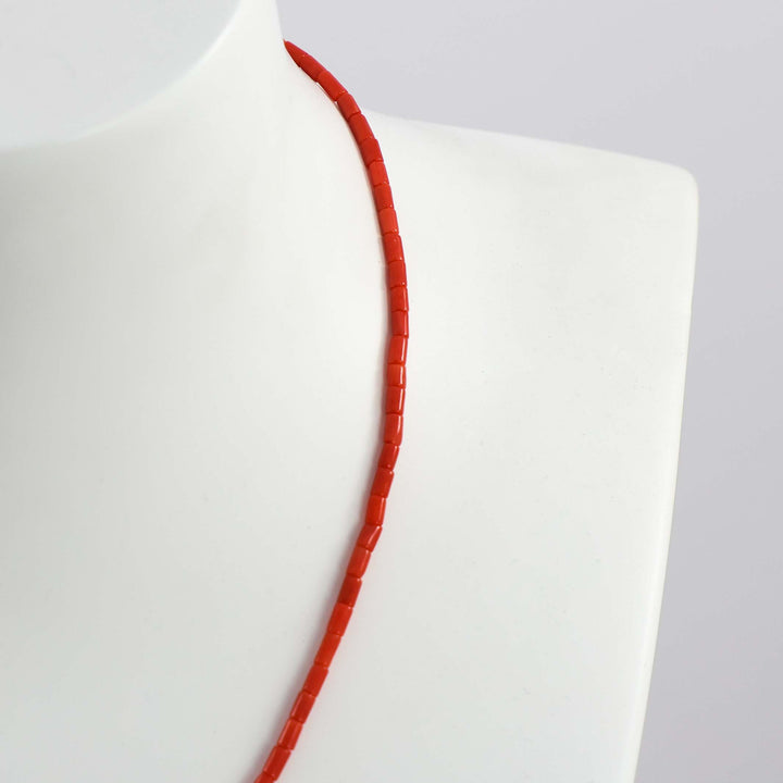 Coral and Pearl Necklace