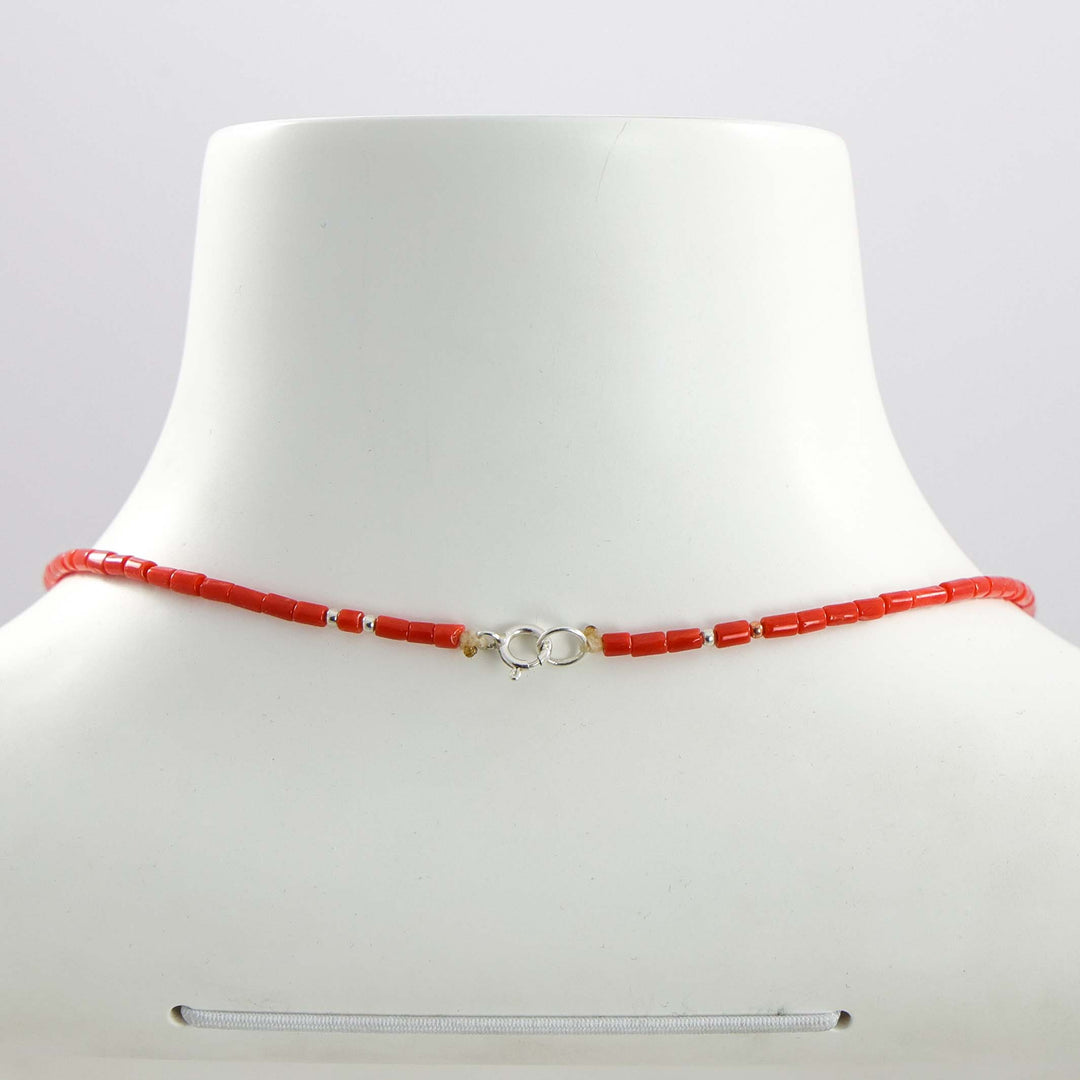 Coral and Pearl Necklace