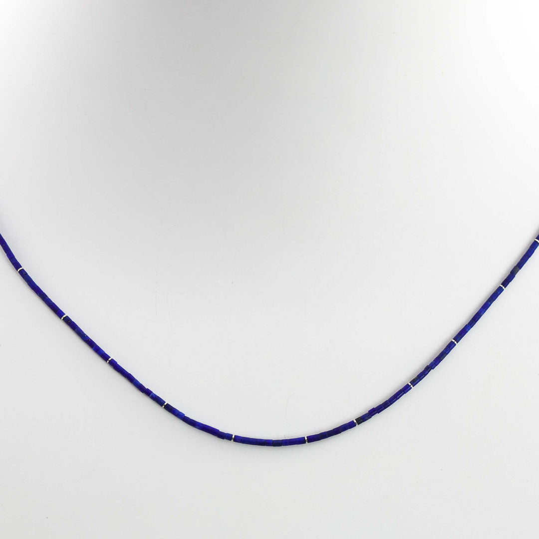 Lapis Heishi Necklace