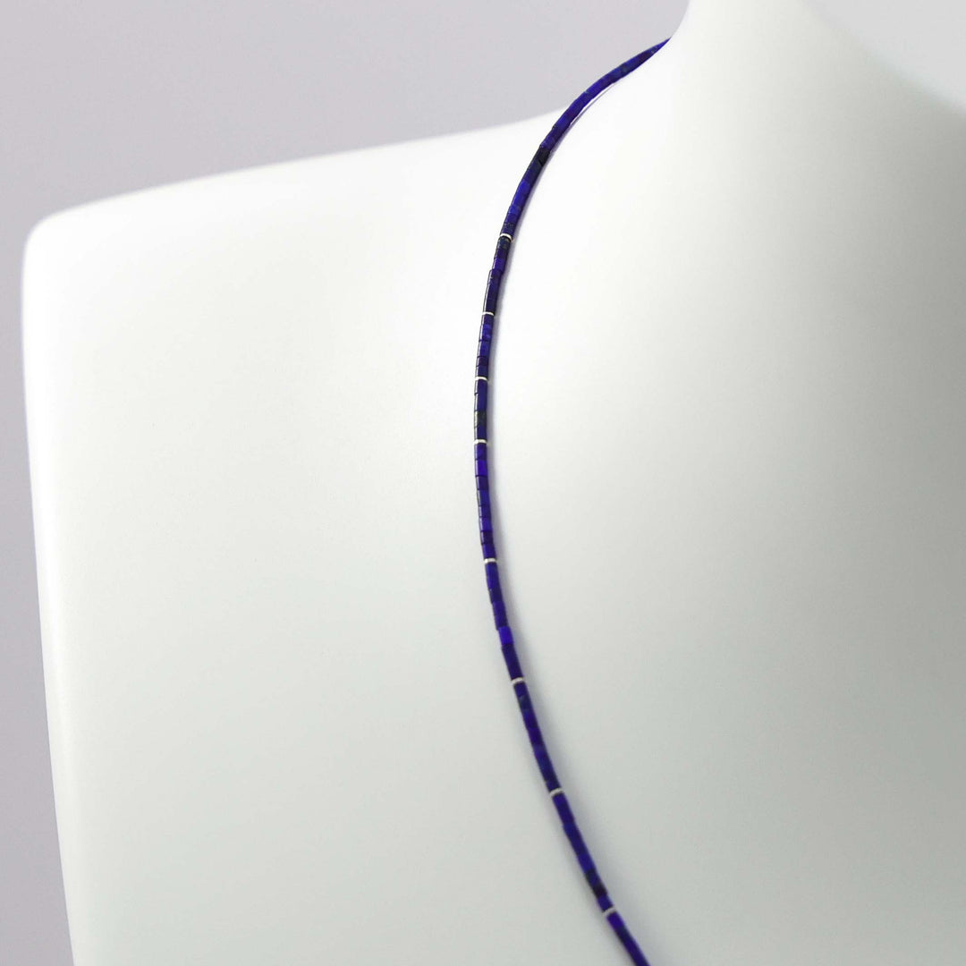 Lapis Heishi Necklace