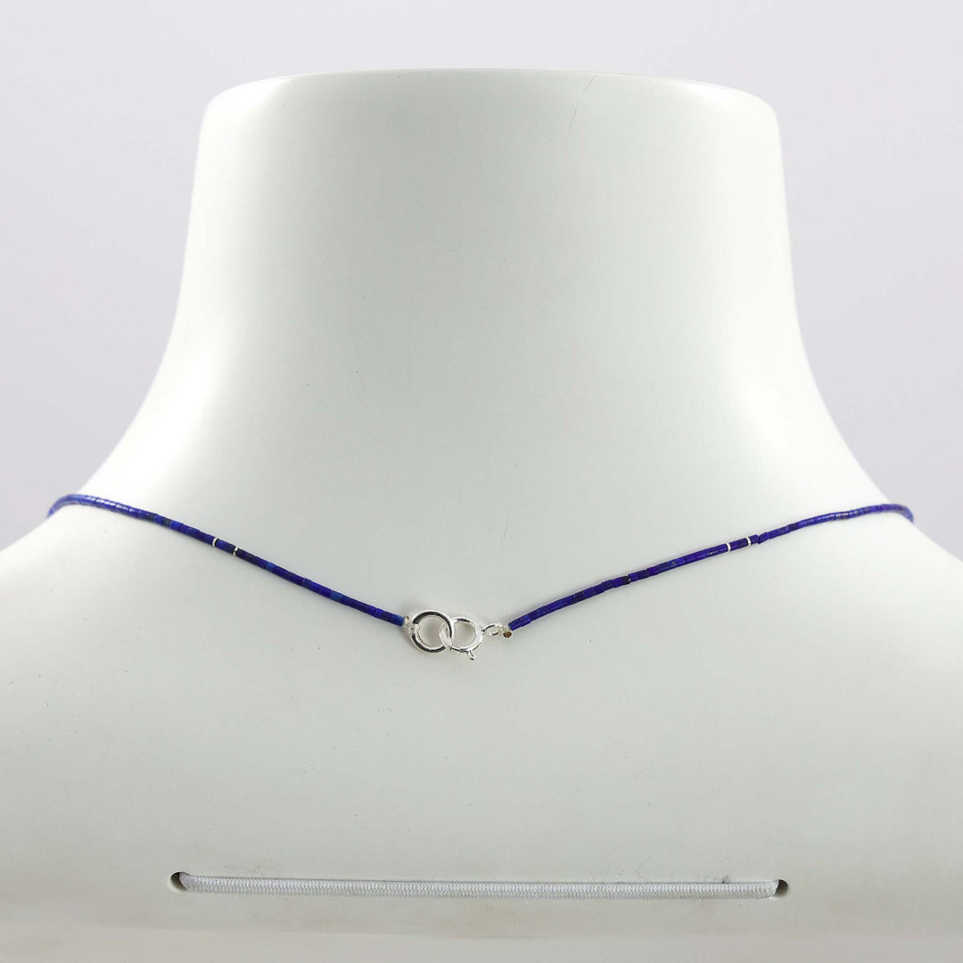 Lapis Heishi Necklace