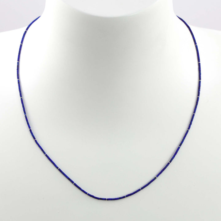 Lapis Heishi Necklace