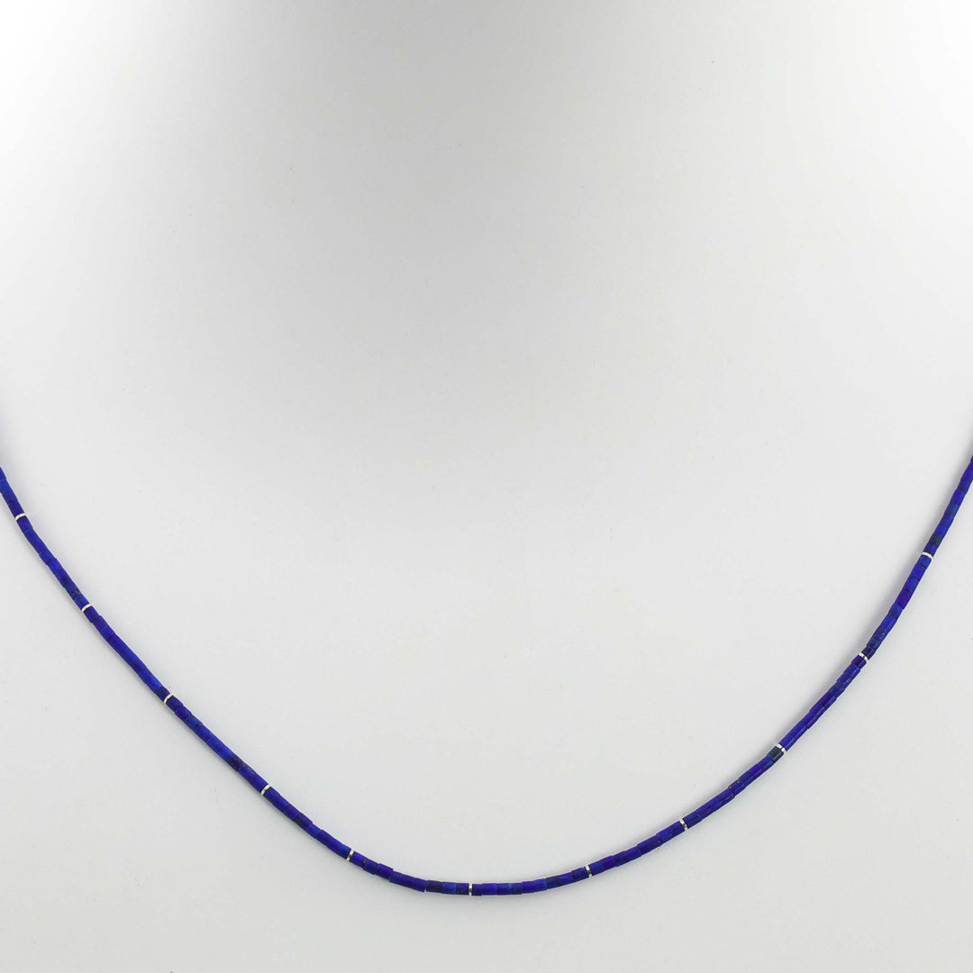 Lapis Heishi Necklace