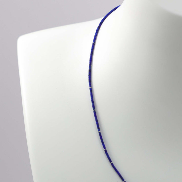 Lapis Heishi Necklace