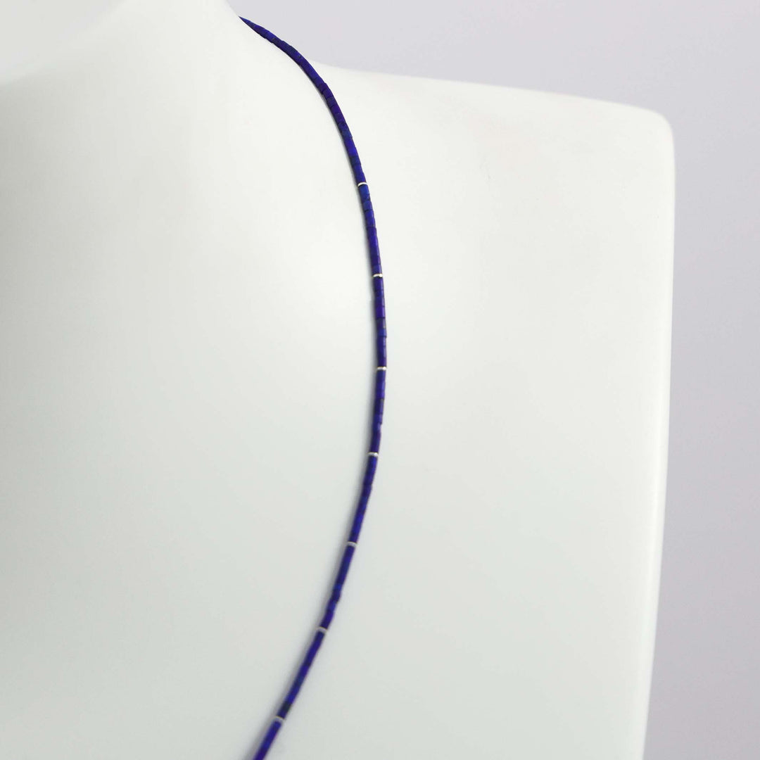 Lapis Heishi Necklace