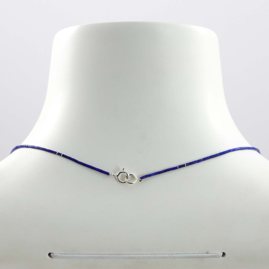 Lapis Heishi Necklace