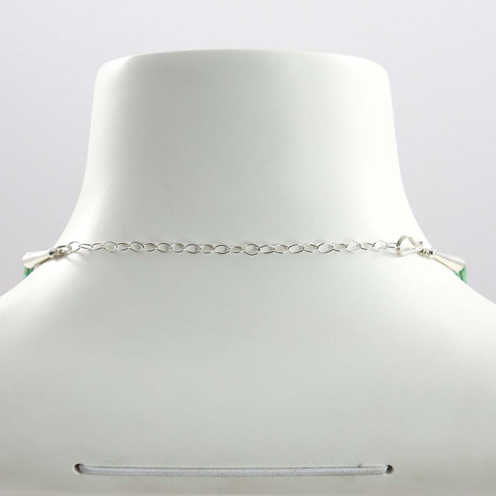Kingman Turquoise Heishi Necklace