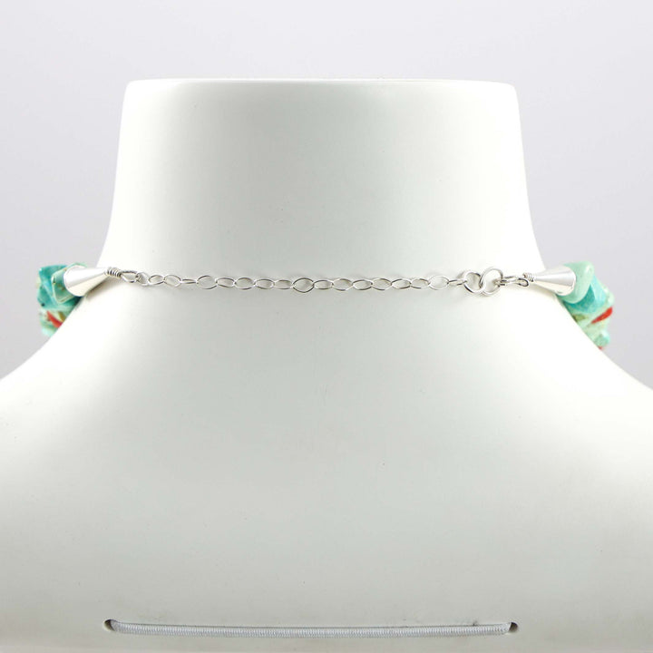 Turquoise and Coral Necklace