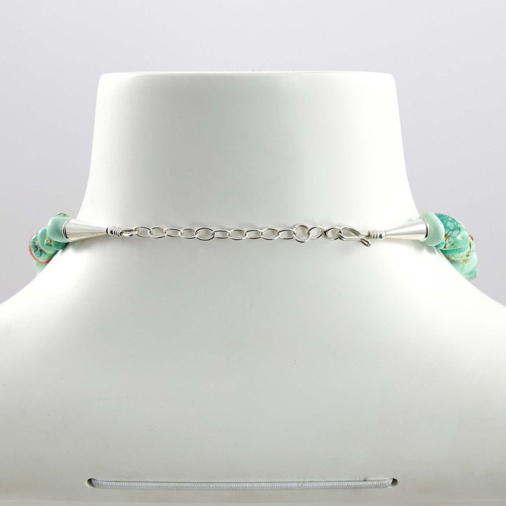 Turquoise and Coral Necklace