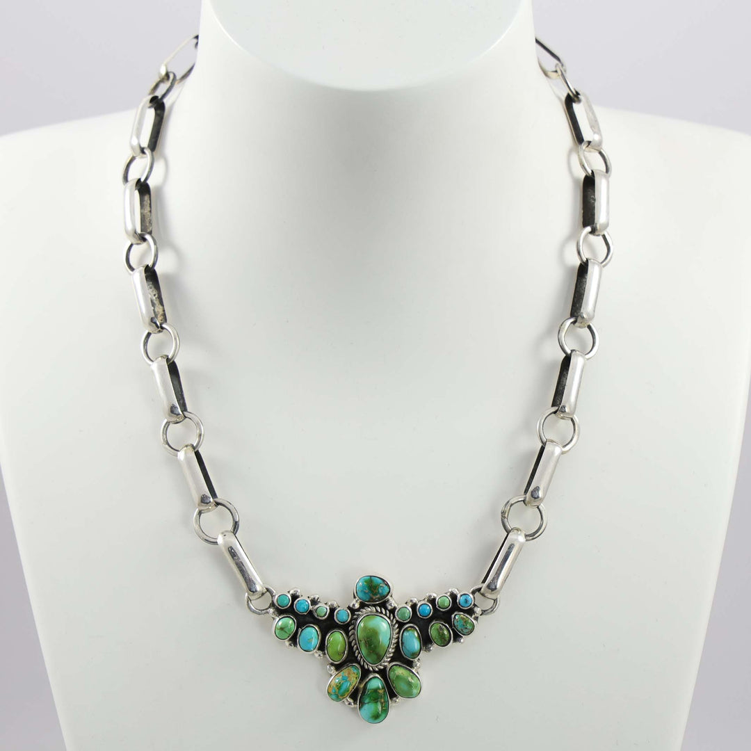 Thunderbird Turquoise Necklace