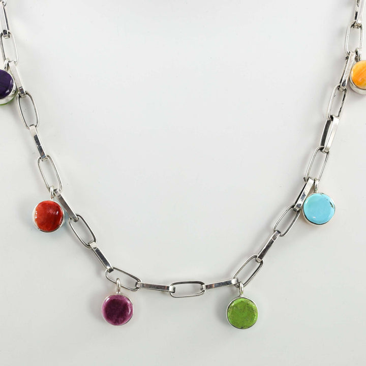 Reversible Multi-Stone Necklace