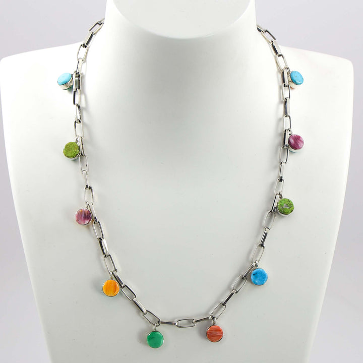 Reversible Multi-Stone Necklace