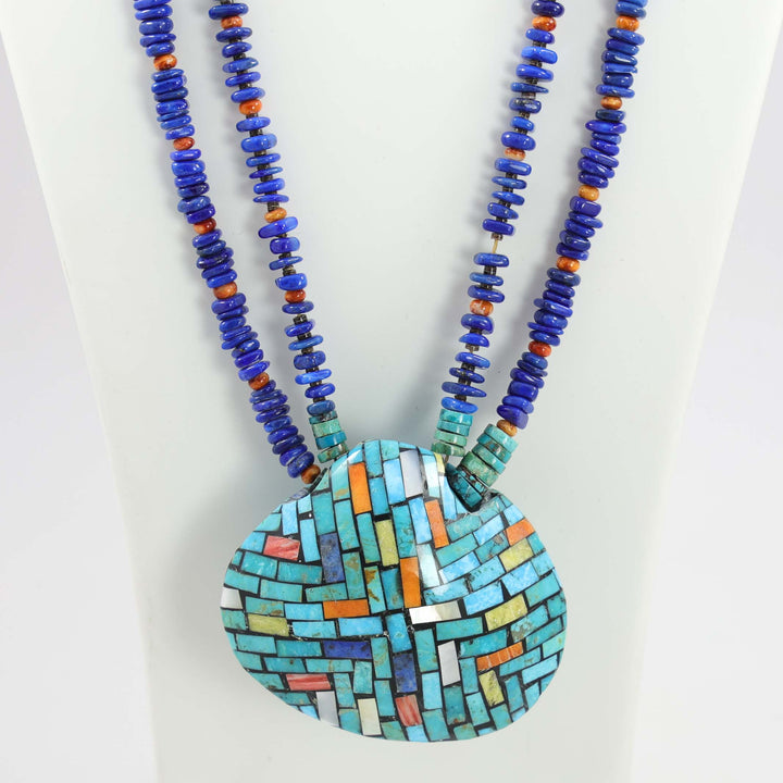 Inlaid Shell Necklace