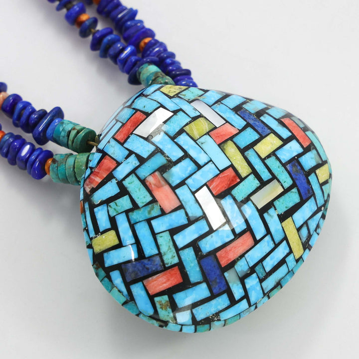 Inlaid Shell Necklace
