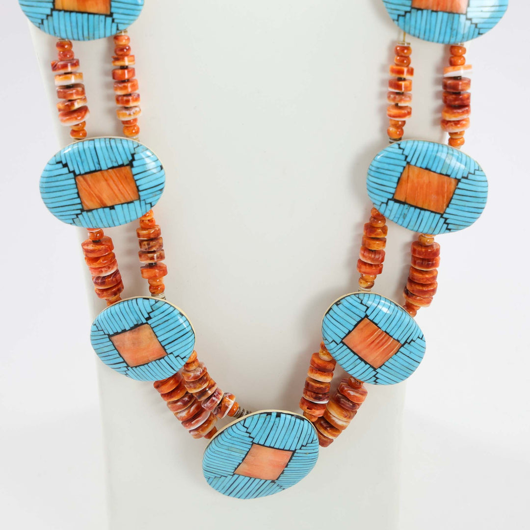 Mosaic Squash Necklace