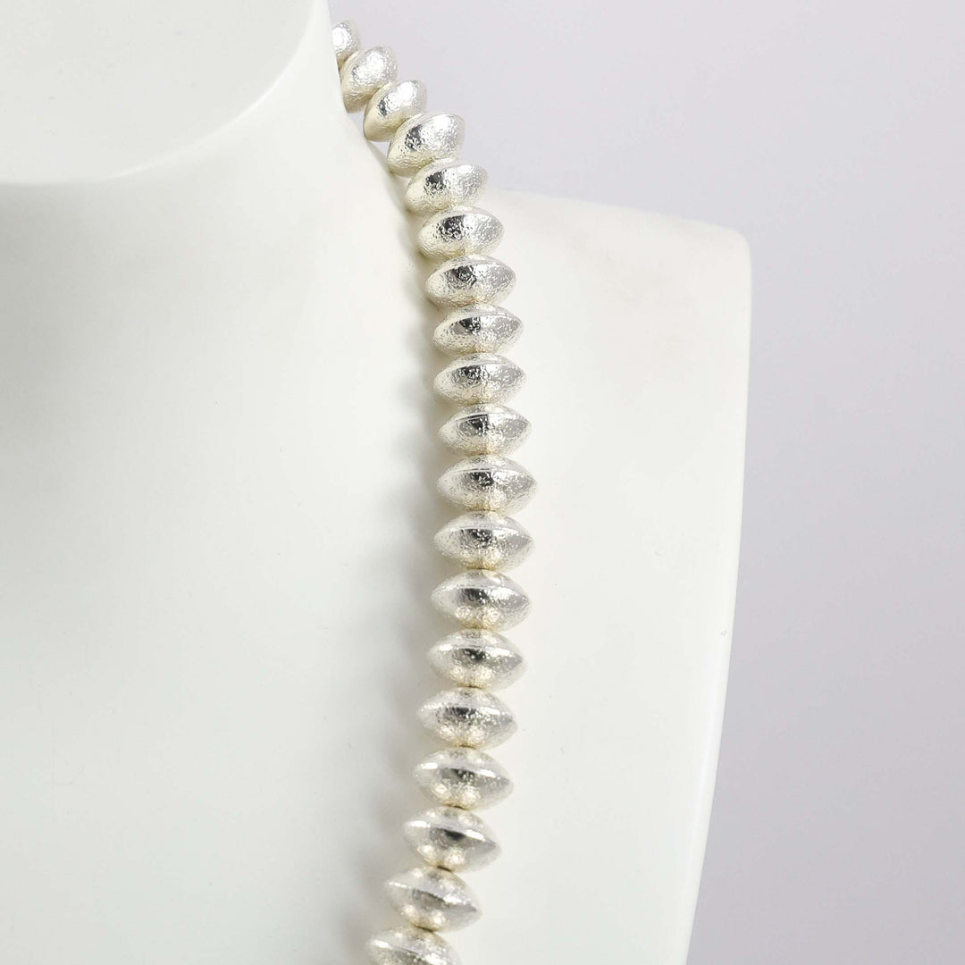 Navajo Pearl and Coral Necklace