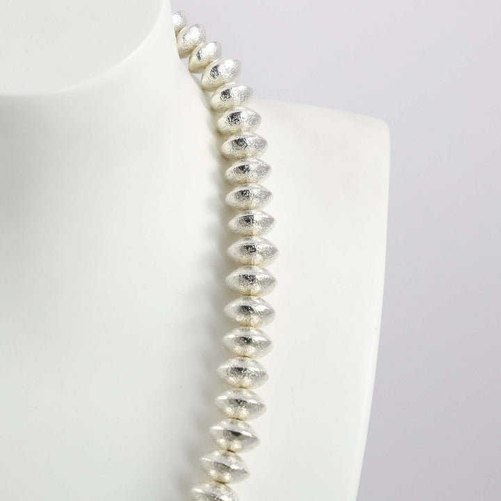 Navajo Pearl and Coral Necklace