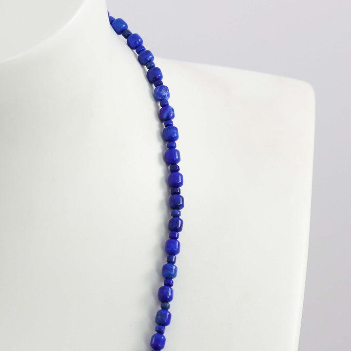 Denim Lapis Necklace
