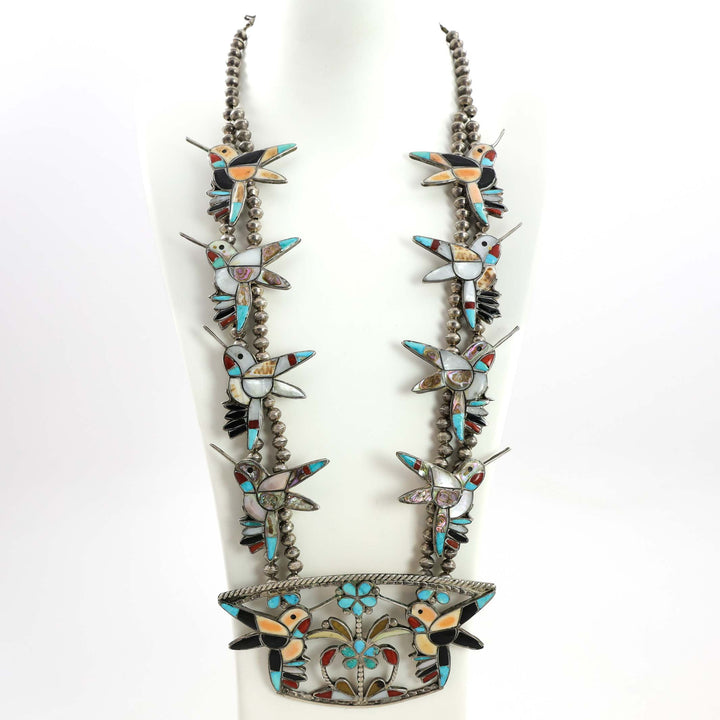 1960s Hummingbird Squash Blossom