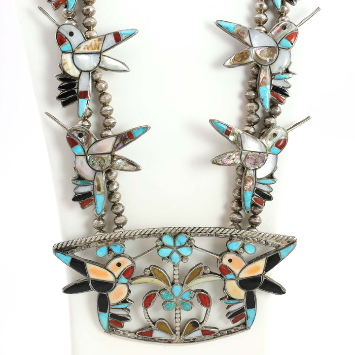 1960s Hummingbird Squash Blossom