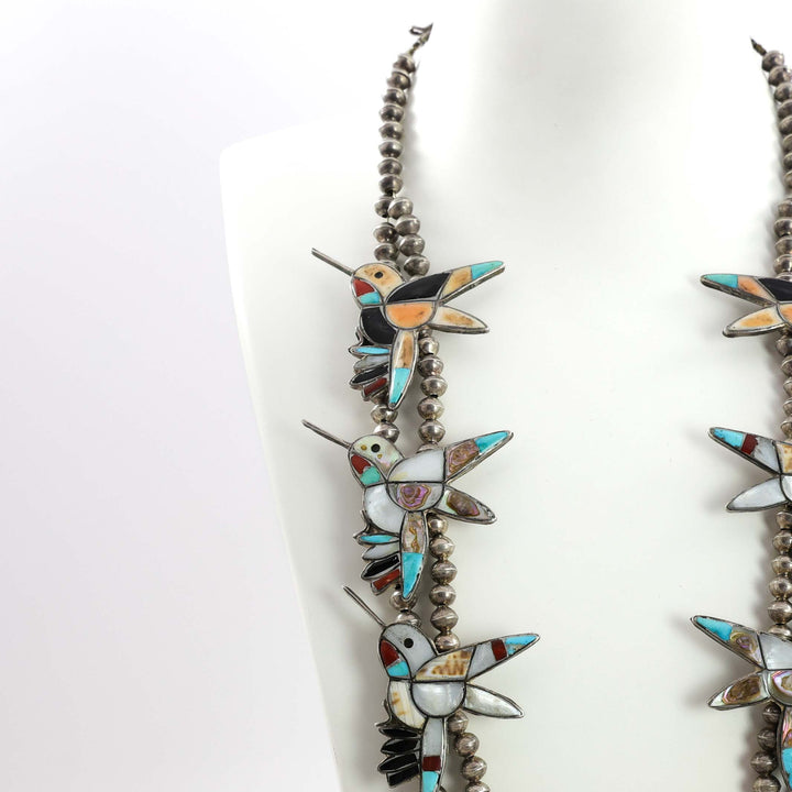 1960s Hummingbird Squash Blossom