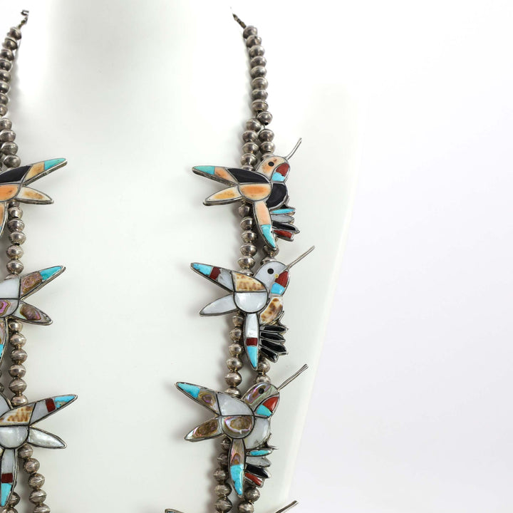 1960s Hummingbird Squash Blossom