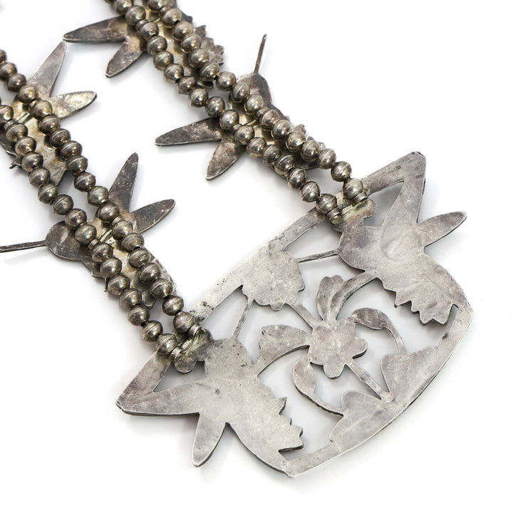 1960s Hummingbird Squash Blossom