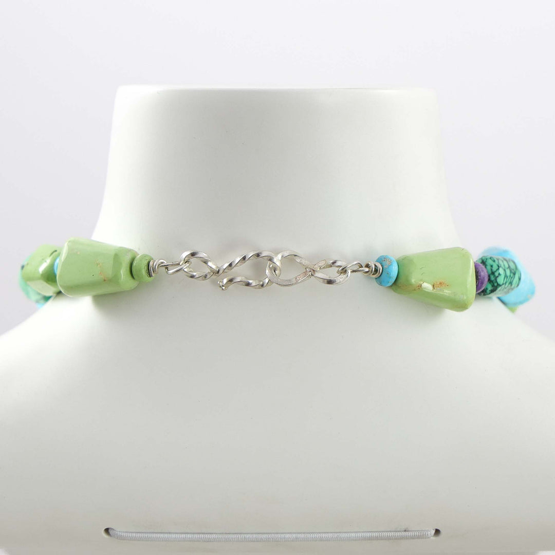 Multi-Stone Bead Necklace