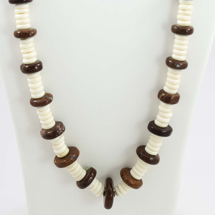 Shell and Jasper Necklace