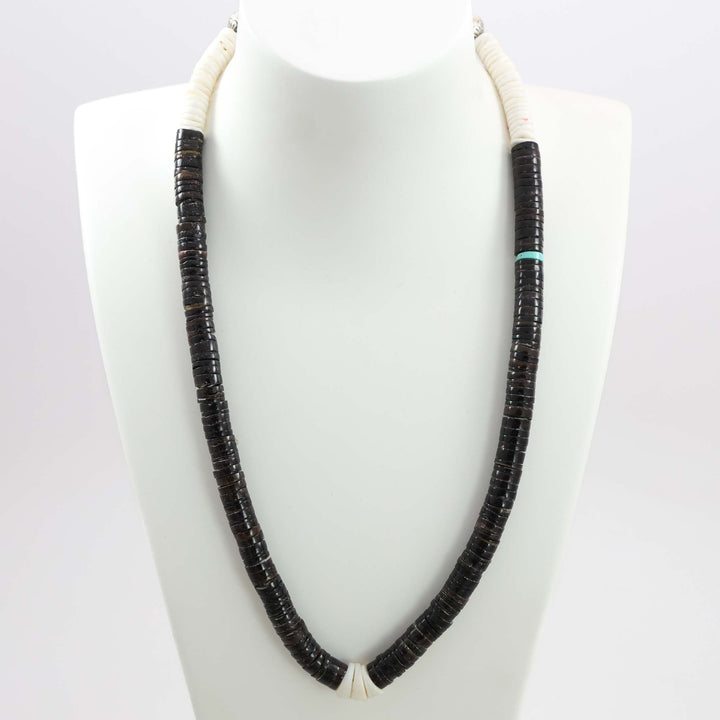 Jasper and Shell Necklace