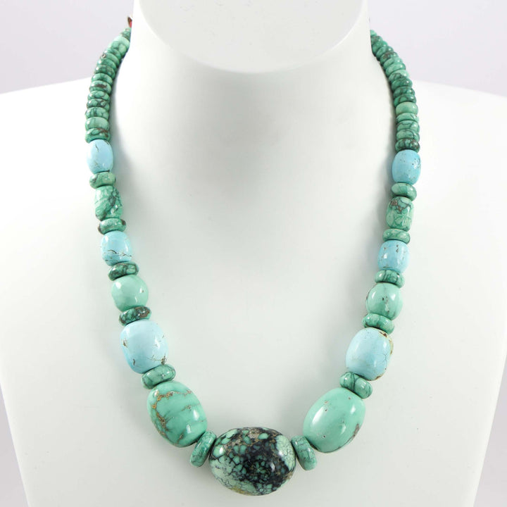 Turquoise and Variscite Necklace