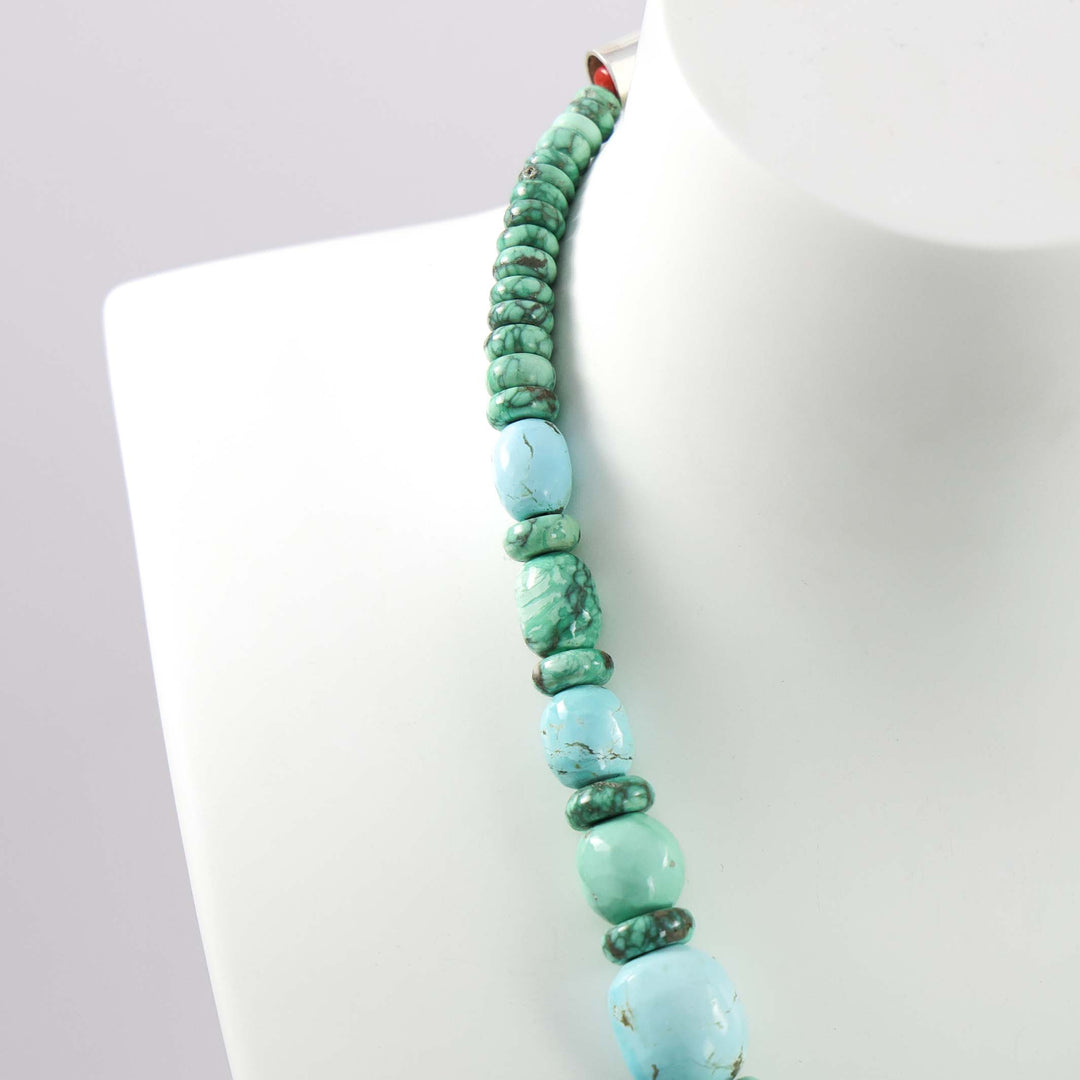 Turquoise and Variscite Necklace