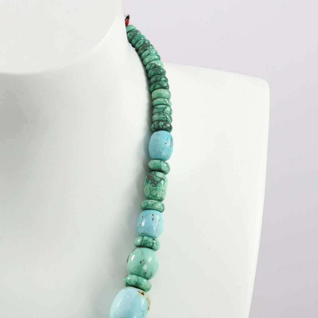Turquoise and Variscite Necklace