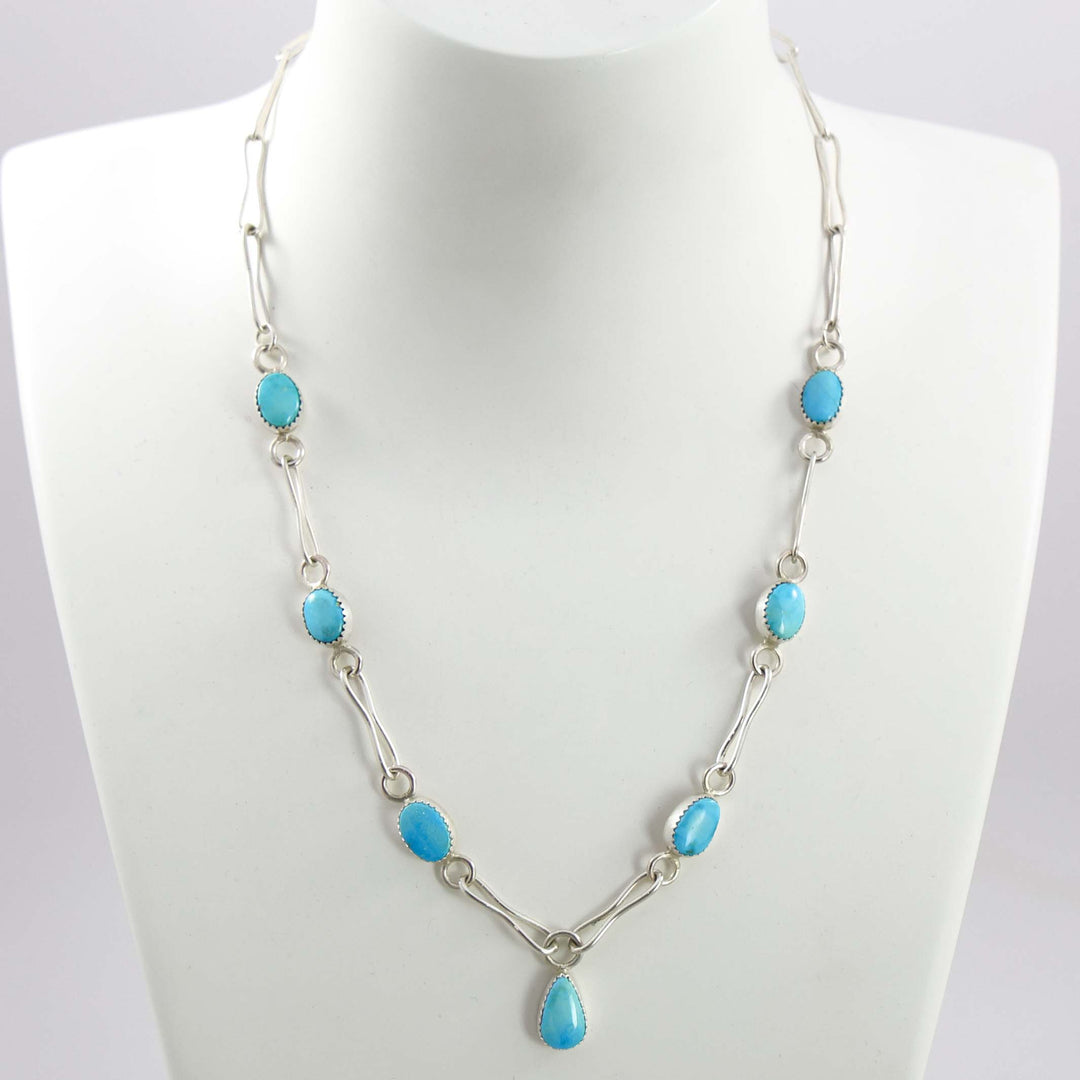 Blue Bird Turquoise Necklace