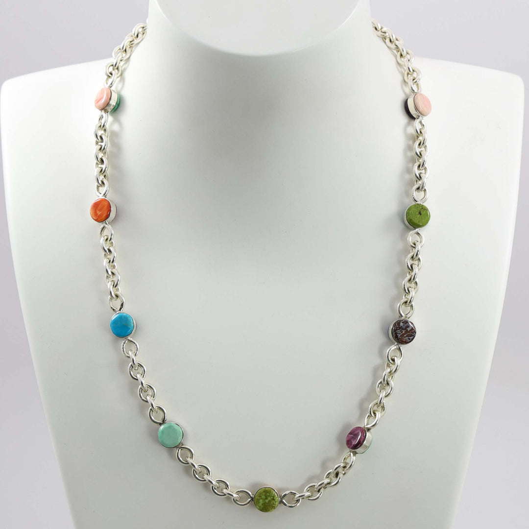 Reversible Link Necklace