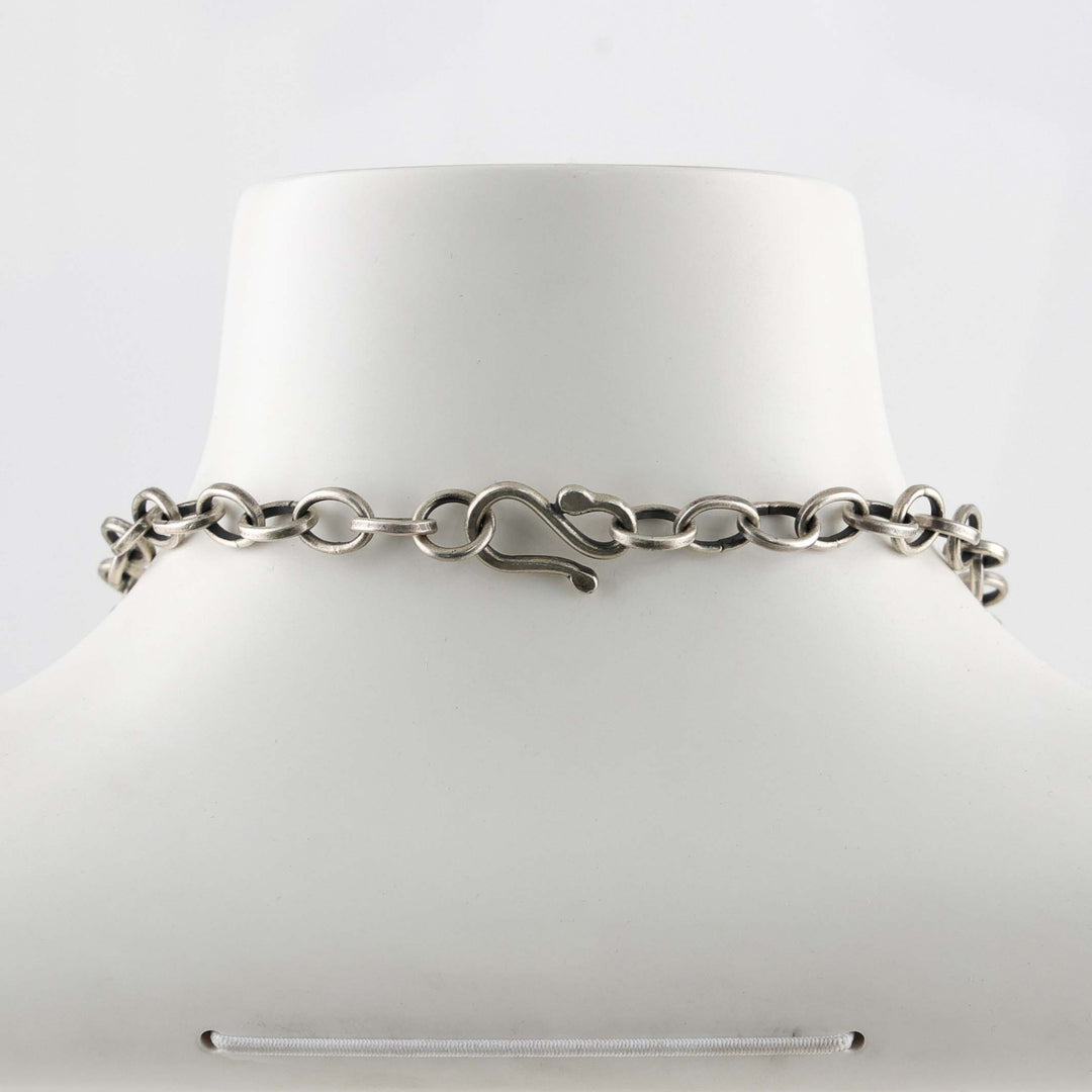 Turquoise and Spiny Oyster Necklace