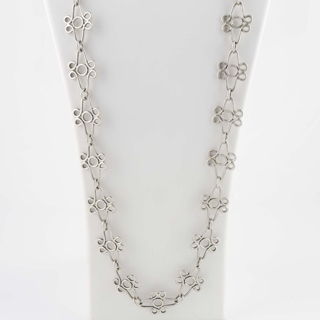 Silver Lace Chain