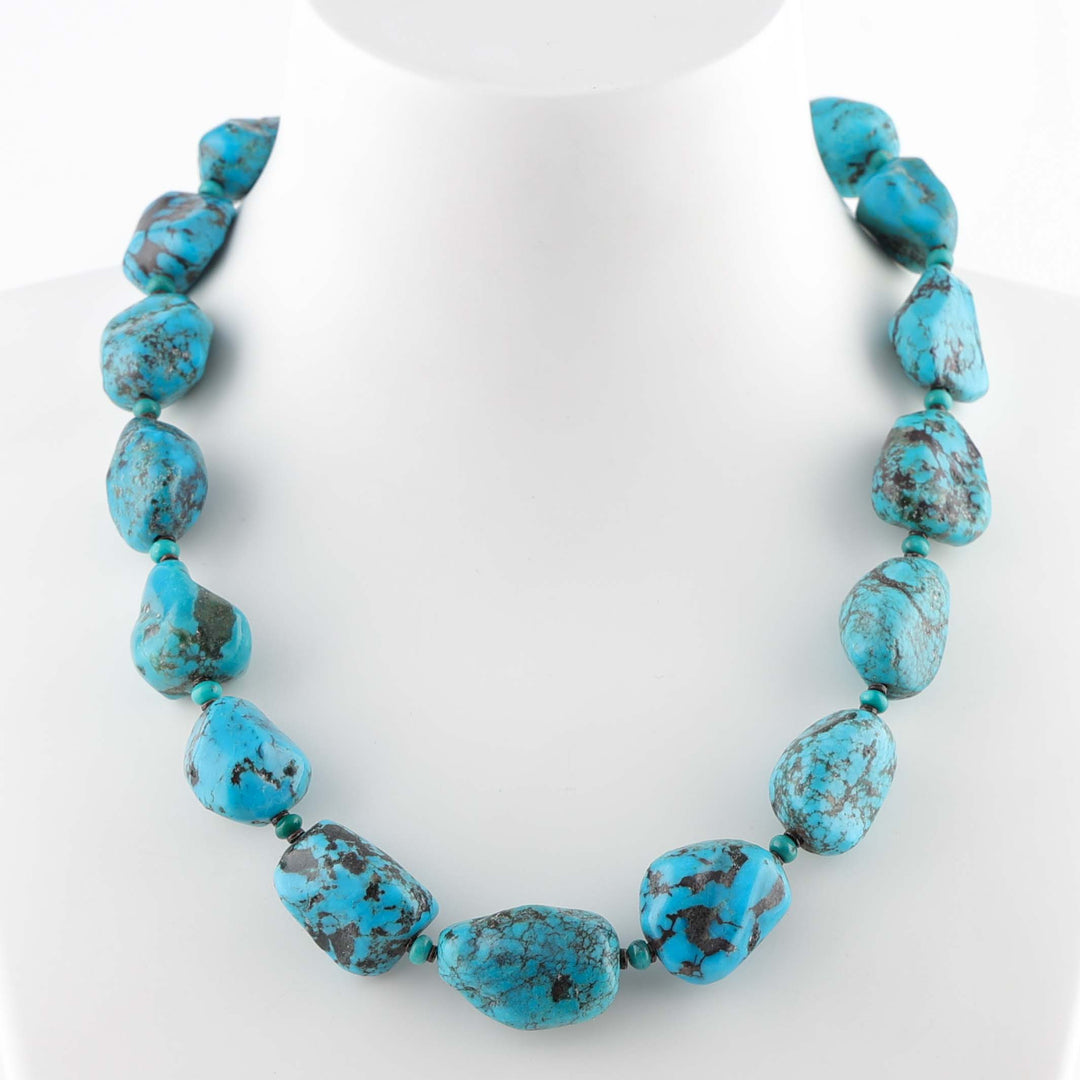 Turquoise Nugget Necklace