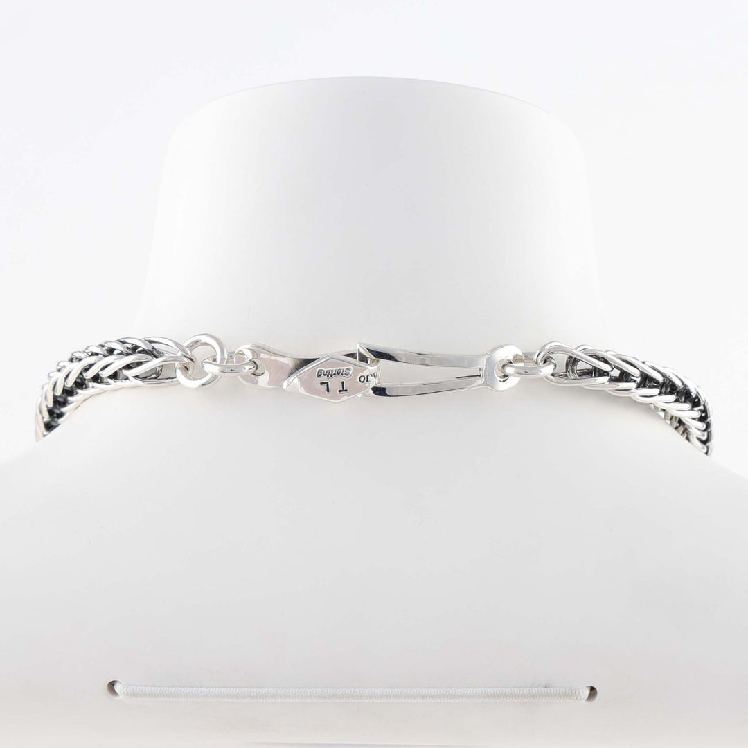 Silver Foxtail Necklace