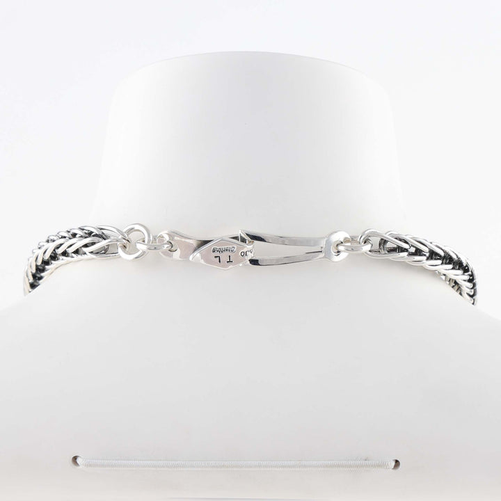 Silver Foxtail Necklace