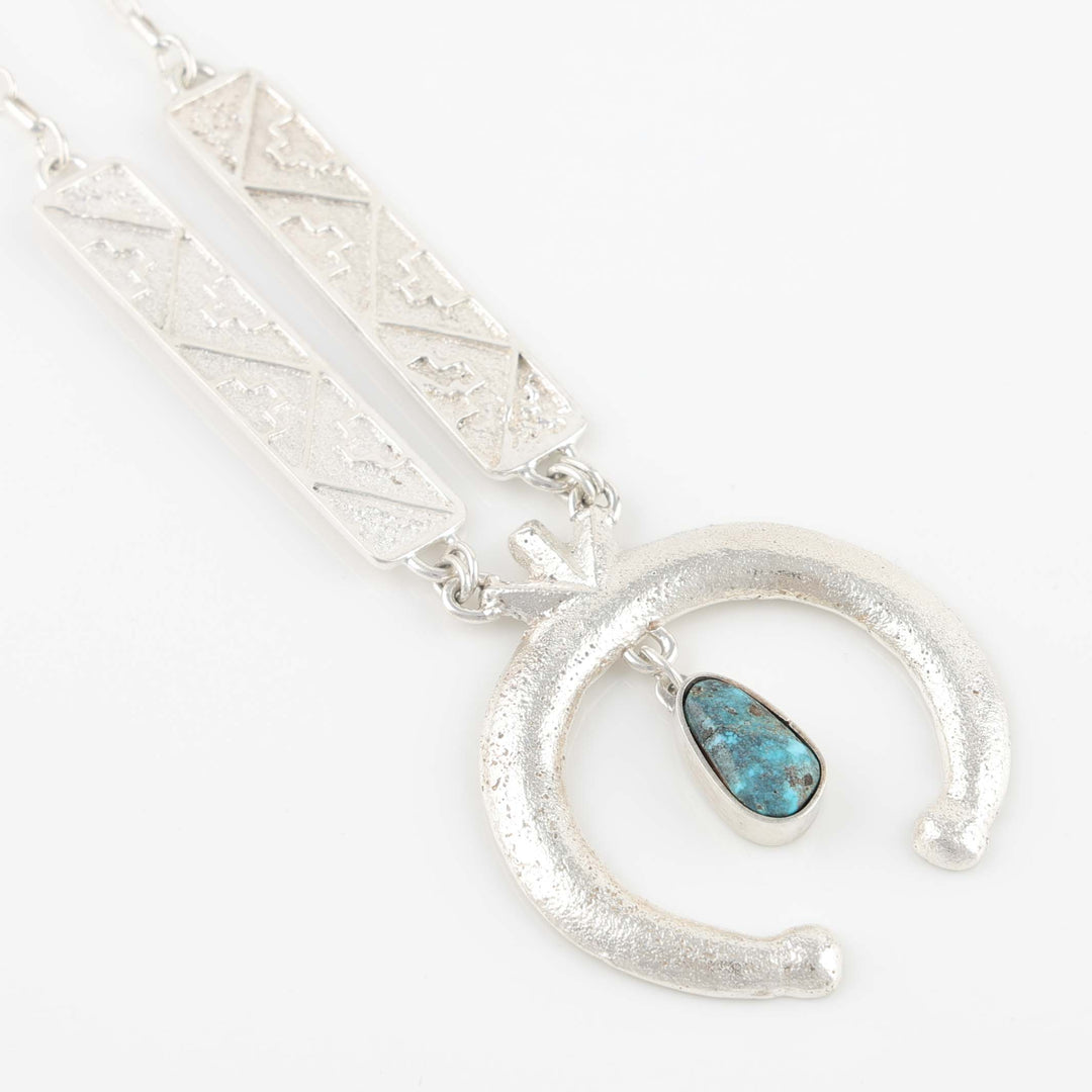 Bisbee Turquoise Naja Necklace