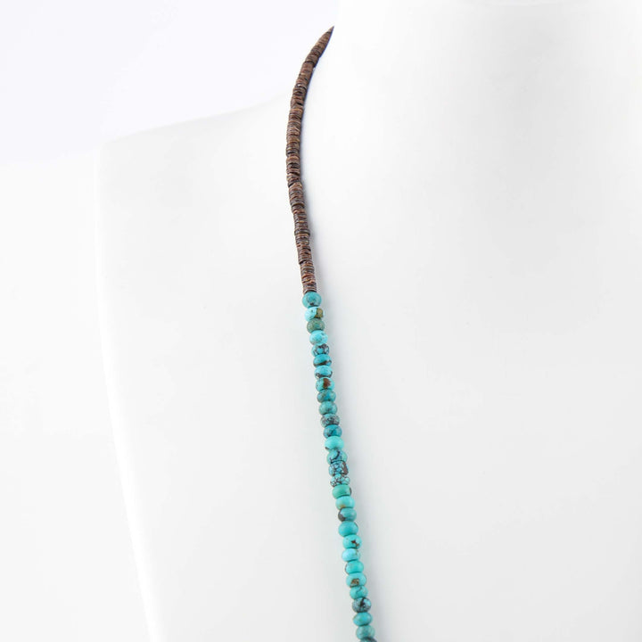 Turquoise Bear Fetish Necklace