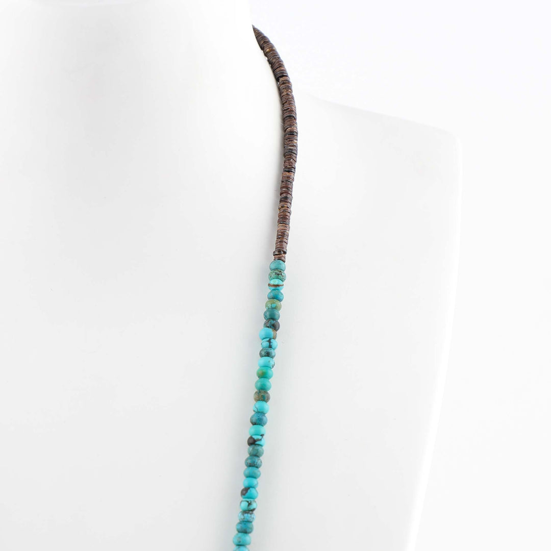 Turquoise Bear Fetish Necklace