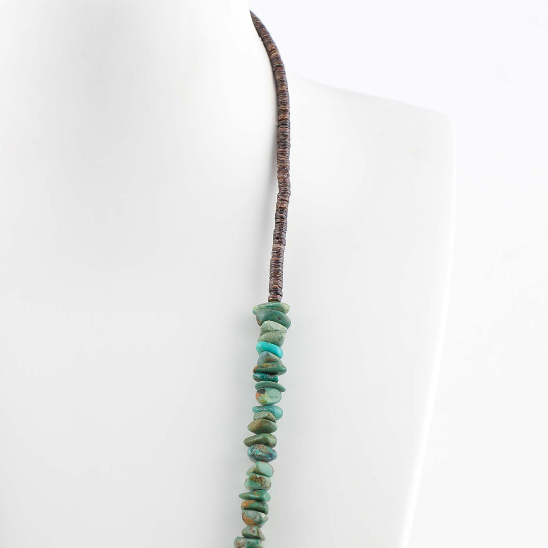 Turquoise Bear Fetish Necklace