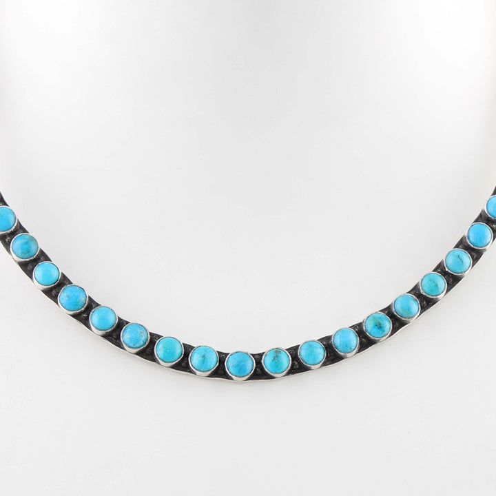 Kingman Turquoise Collar Necklace